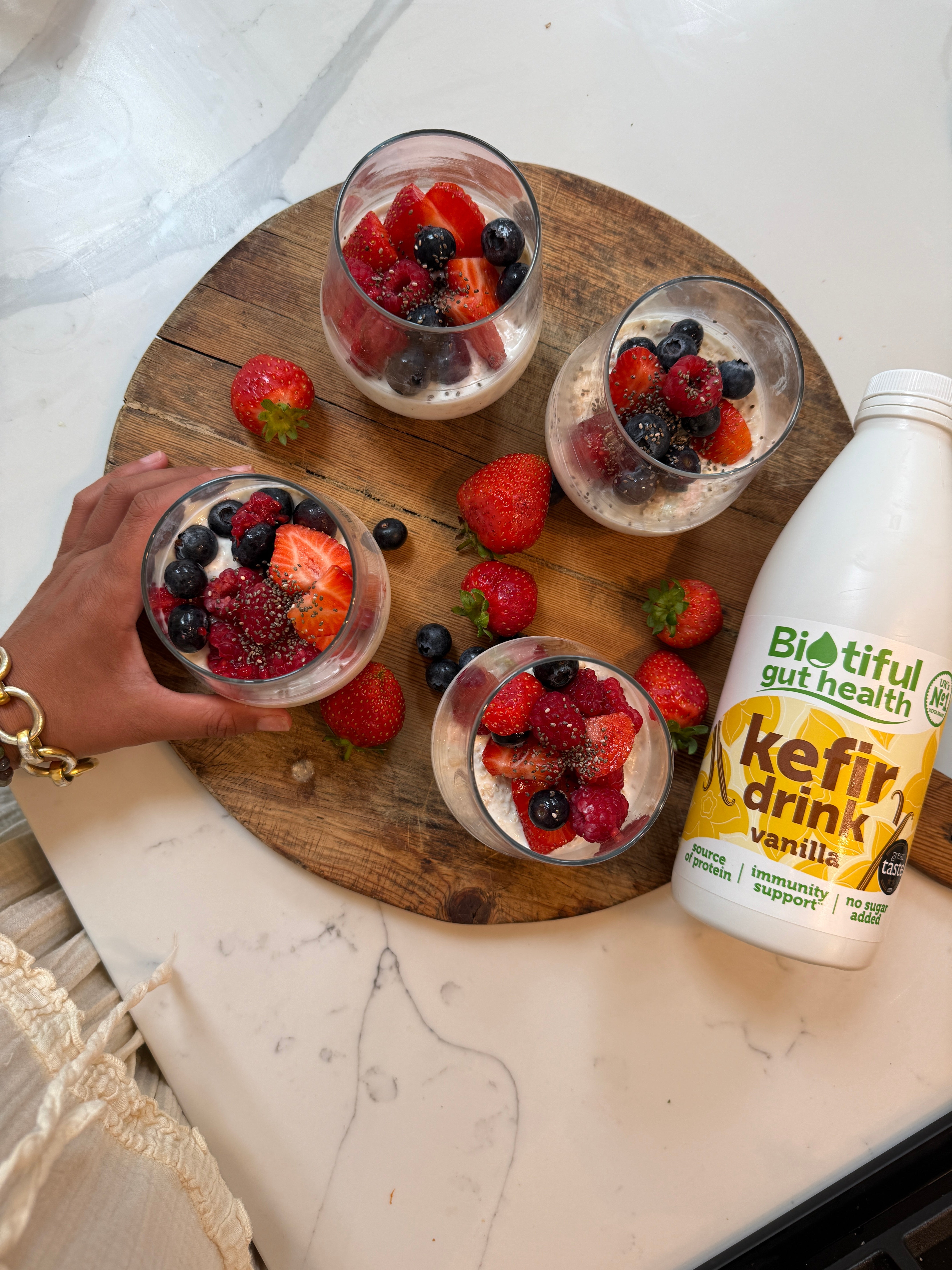 Image of Berry Overnight Oats: An Anti-Inflammatory, Gut Health Dream