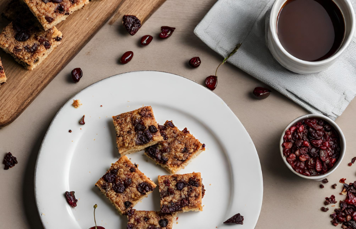 No Bake Flapjacks with Delicious Cherry and Cacao