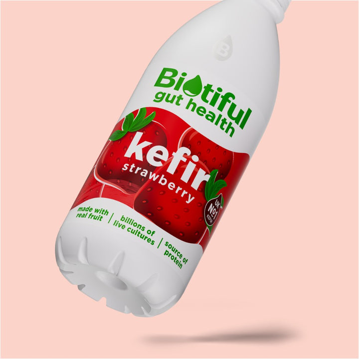 Biotiful Kefir Strawberry Drink 1L