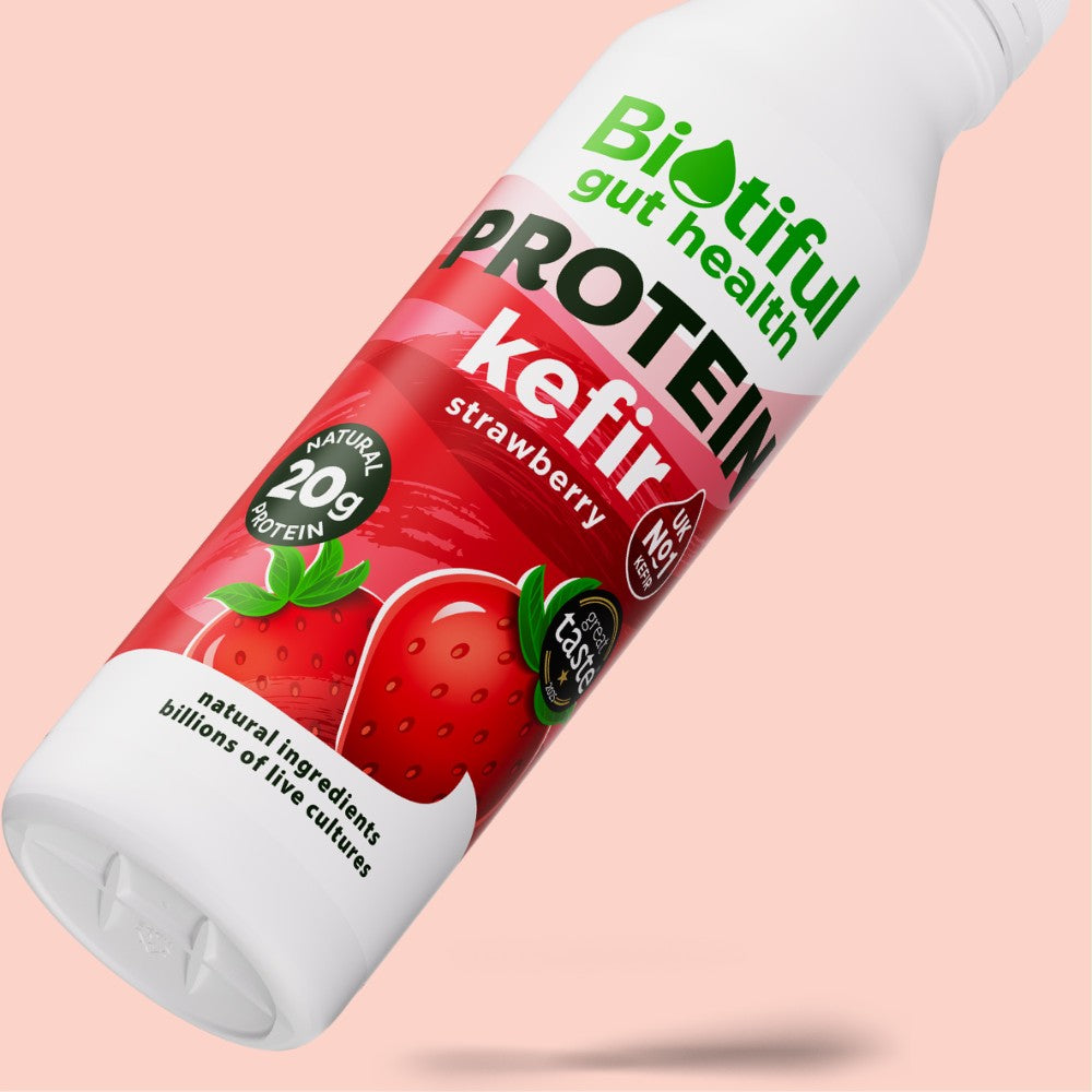 Image of Biotiful Kefir Protein Shake Strawberry 330ml