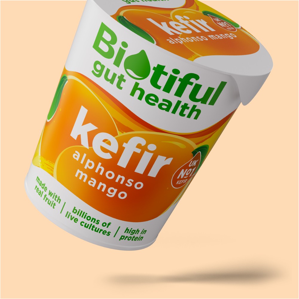 Image of Biotiful Kefir Yogurt Alphonso Mango 350g