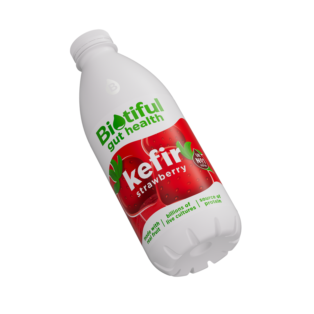 Biotiful Kefir Strawberry Drink 1L UAE