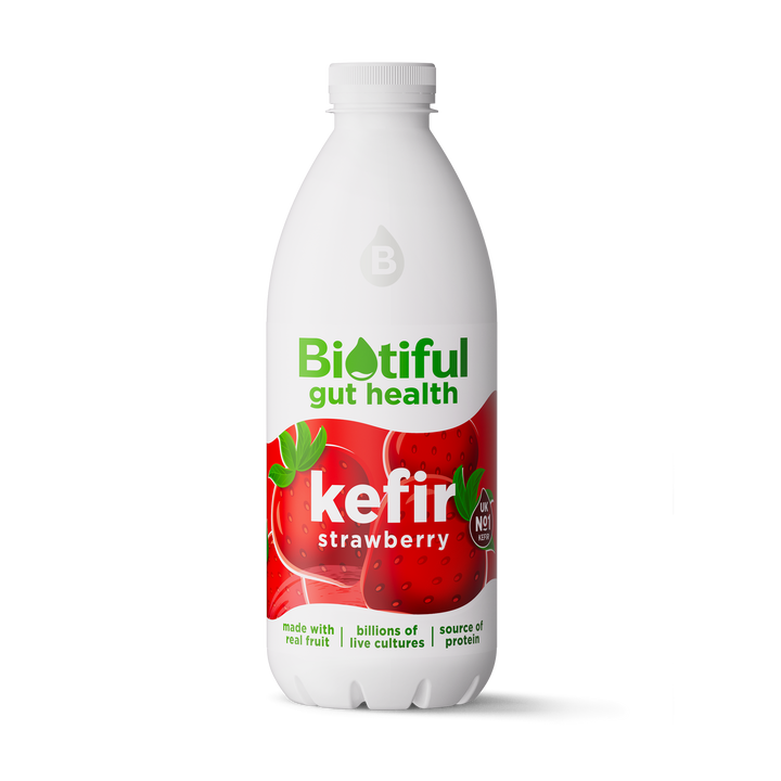 Biotiful Kefir Strawberry Drink 1L UAE