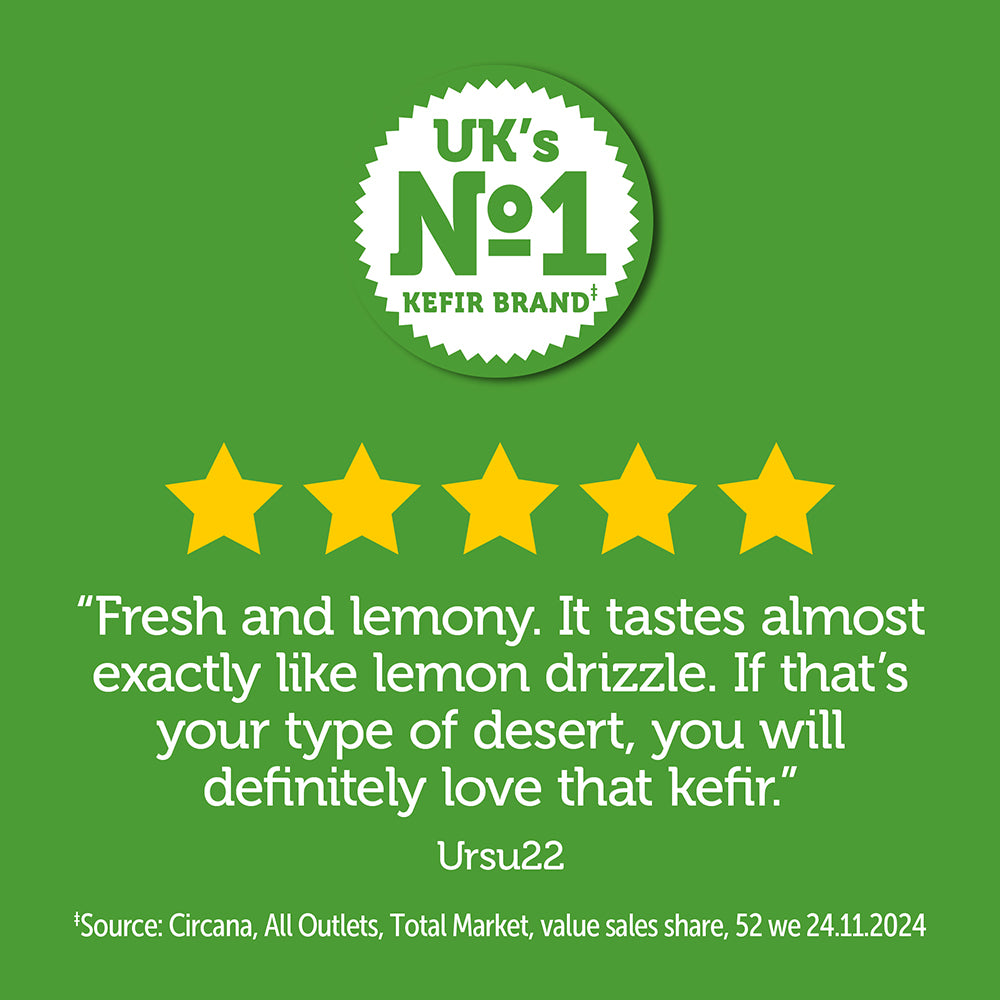 Delightful Kefir Lemon Drizzle