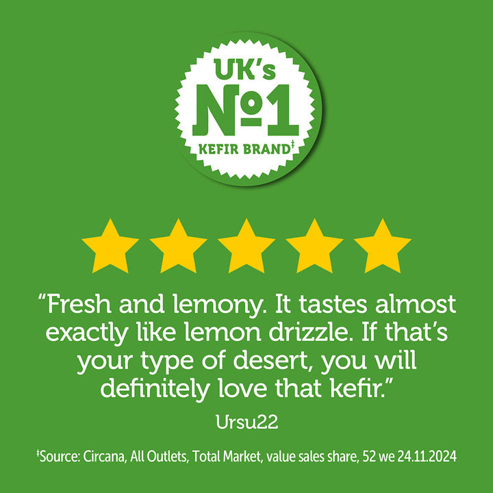 Delightful Kefir Lemon Drizzle
