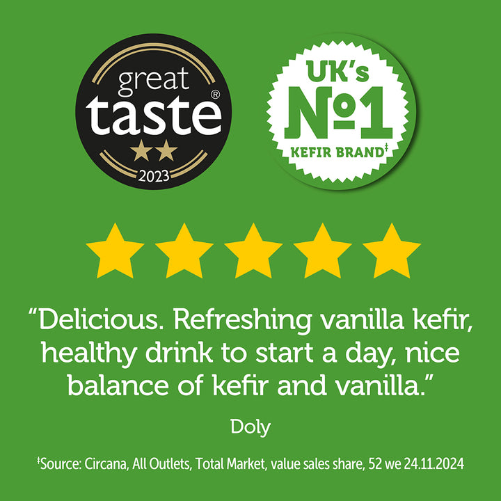 Biotiful Kefir Drink, Vanilla,  250ml