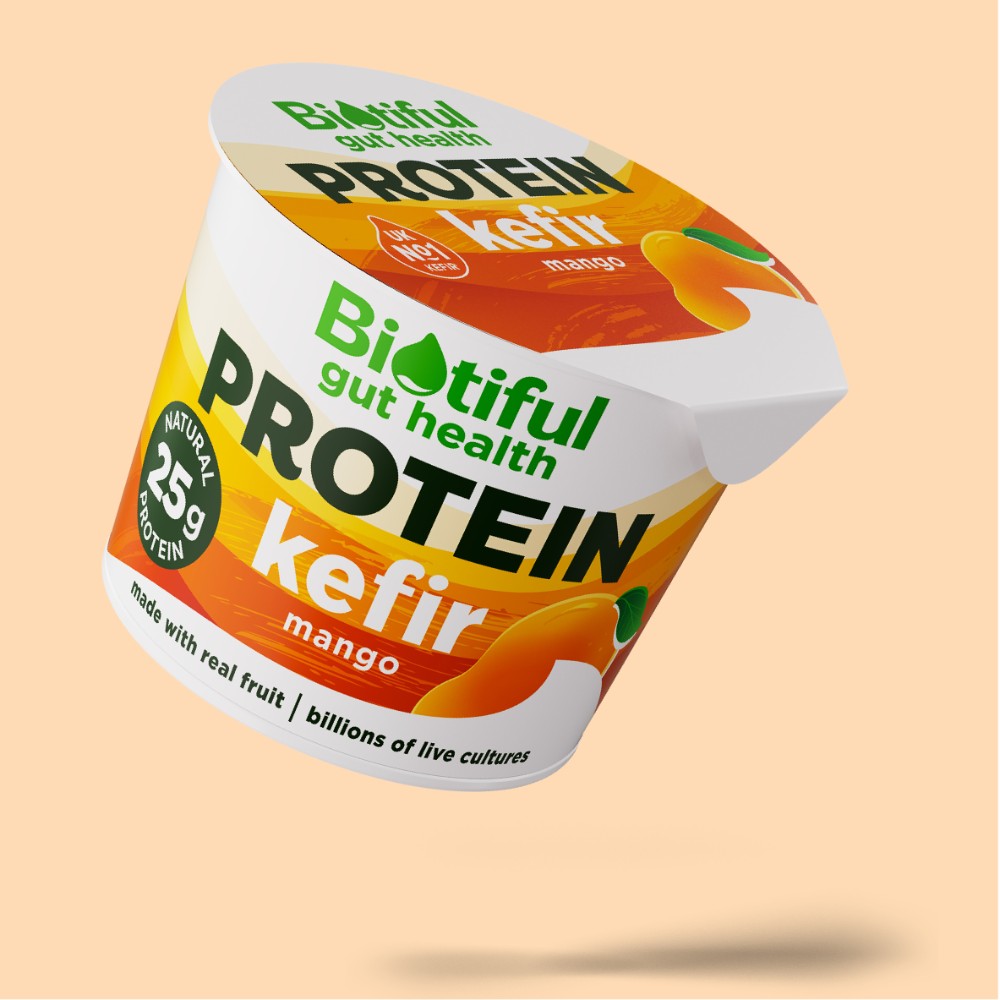 Image of Biotiful Kefir Protein Yogurt Mango 250g
