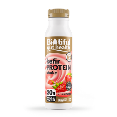 Biotiful Kefir High Protein Drink Strawberry 330ml UAE