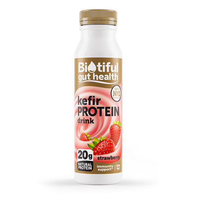 Biotiful Kefir High Protein Drink Strawberry